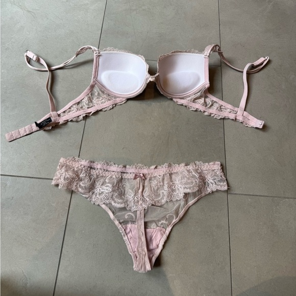 Ambra Bra and Thong Set Sz 36B / M - Picture 2 of 12